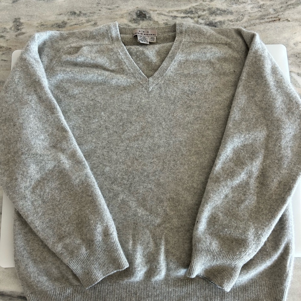 Eddie Bauer Men’s 100% Cashmere Sweater